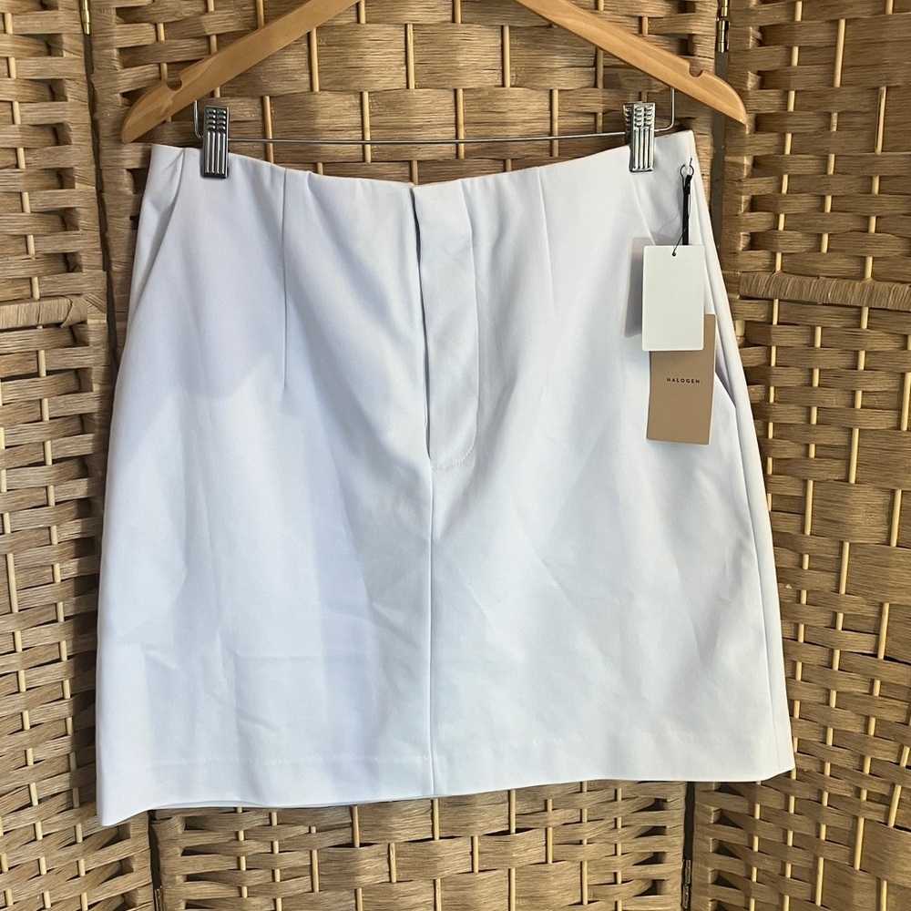 Nordstrom Halogen White Skirt